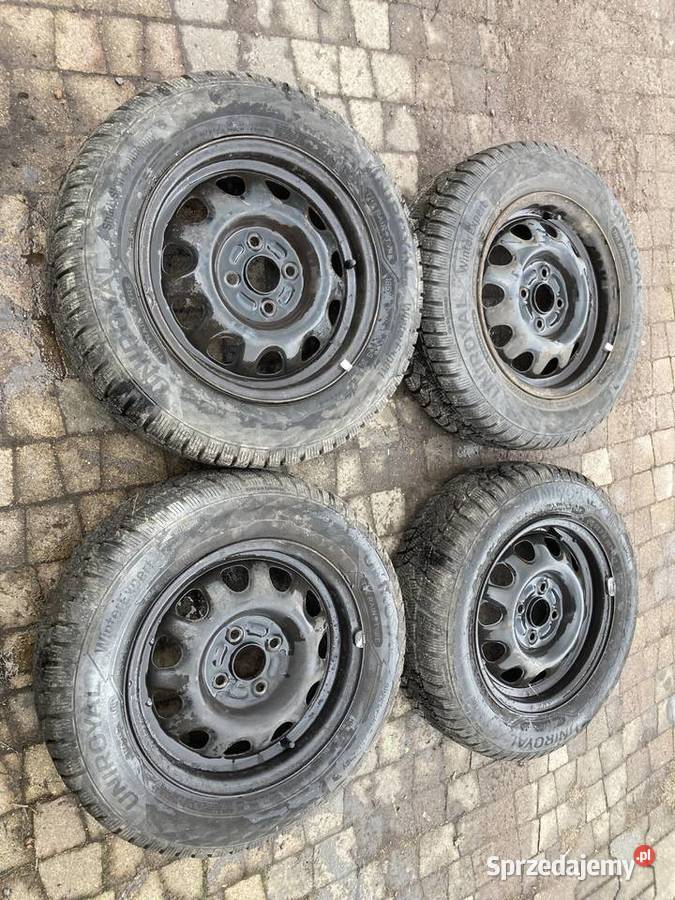 Opony Zimowe 185x65x14 Felgami do Suzuki Motoryzacja Chorzów sprzedam