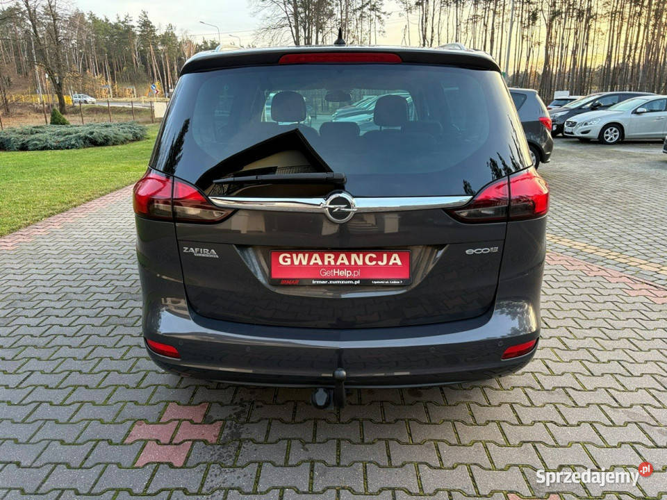 Opel Zafira 14 140 7 foteli Kamera cofania Nowe światła przeciwmgielne Zafira Lipówki