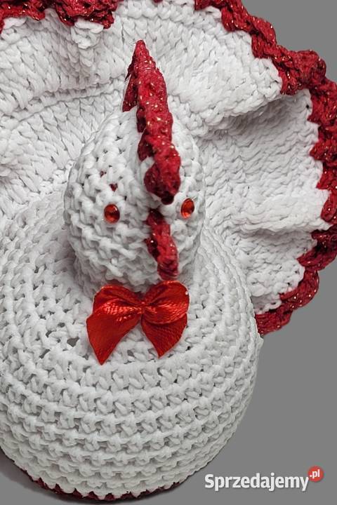 Kurka wielkanocna ręcznie wykonana Krzywaczka