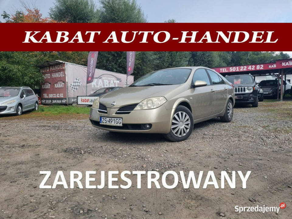 Nissan Primera Klimatronik Kamera Bez rdzy bt lakier metallic zachodniopomorskie Szczecin