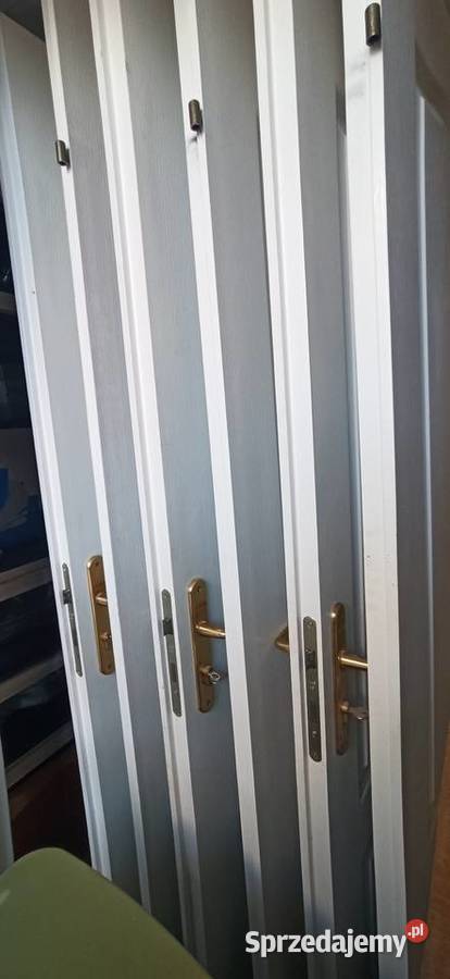 Drzwi białe 80 Lewe Z demontażu Płońsk