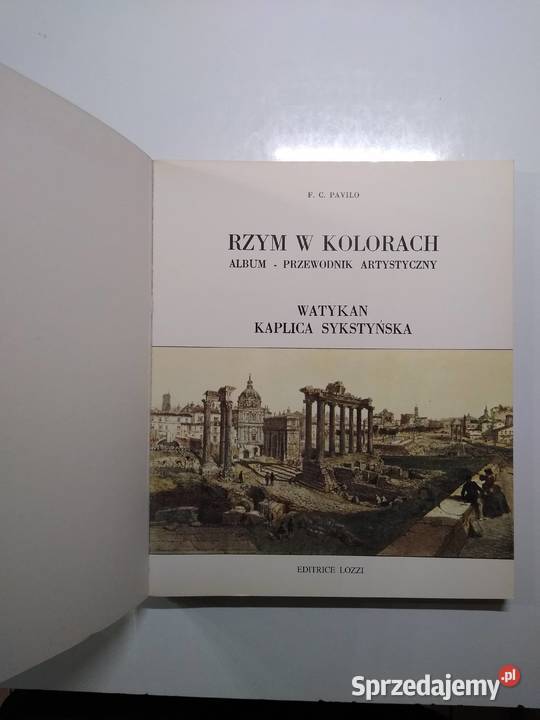 Rzym i Watykan w kolorach F C PAVILO Gdańsk sprzedam