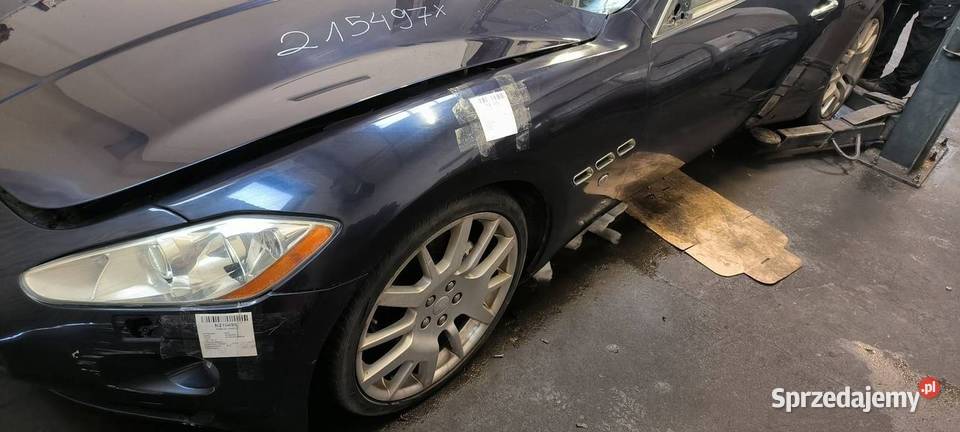 BŁOTNIK LEWY PRZÓD MASERATI GRANTURISMO S BLU kujawsko-pomorskie Lipno