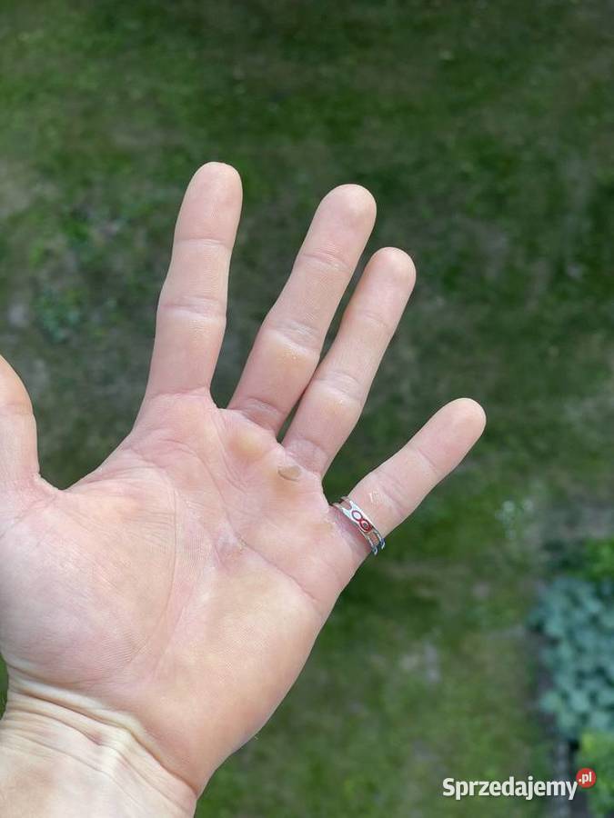 Pierścionek z diamentem naturalnym platyna 950 Lublin