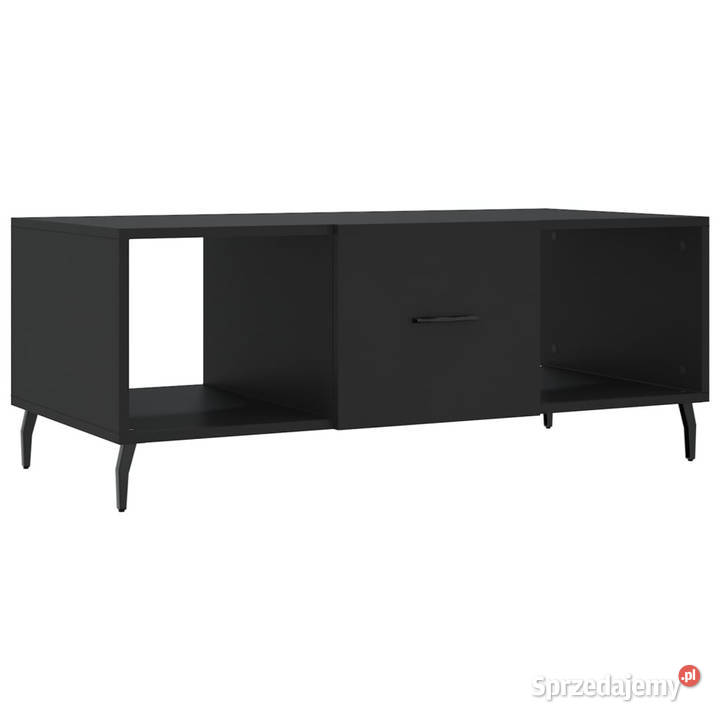 Stolik kawowy czarny 102x50x40 materiał sprzedam