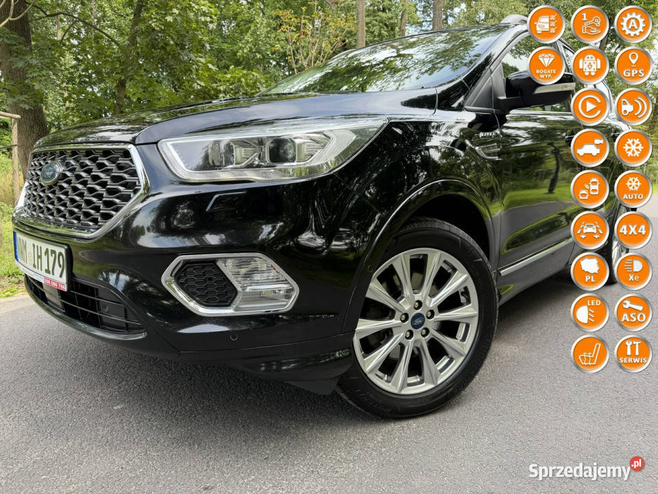 Ford Kuga VIGNALE 20 TDCI 180 4x4 Automat Led Józefkowo