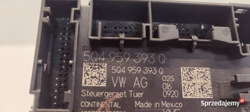 VW TIGUAN II ALLSPACE MODUŁ DRZWI 5Q4959393Q