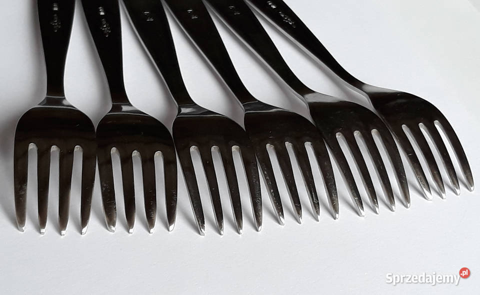 Widelce obiadowe 4 PASECZKI PASKI Gerlach śląskie Dąbrowa Górnicza