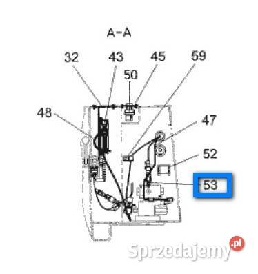 Wyłącznik ciśnienia głównego 781080153 1502366H1 Układ elektryczny, zapłon Stalowa Wola sprzedam