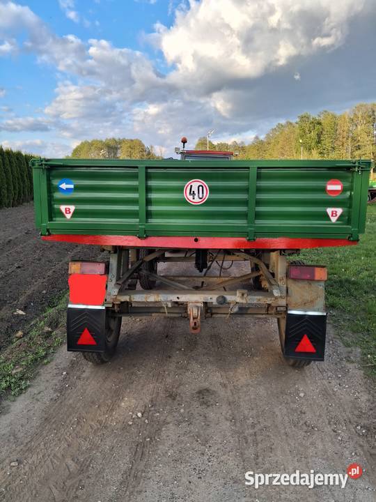 Przyczepa wywrotka d47 zarejstrowana Rzgów sprzedam