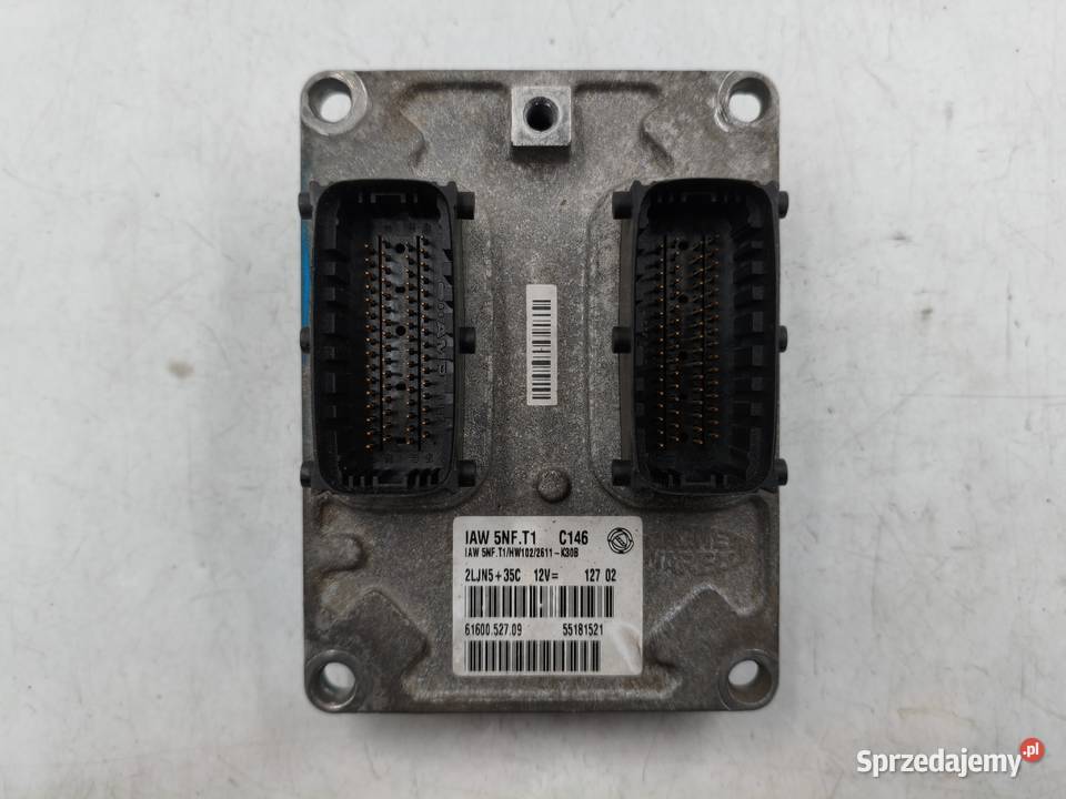 Sterownik Silnika Fiat Stilo 16 16v 55181521 IAW Komputery Wyszków