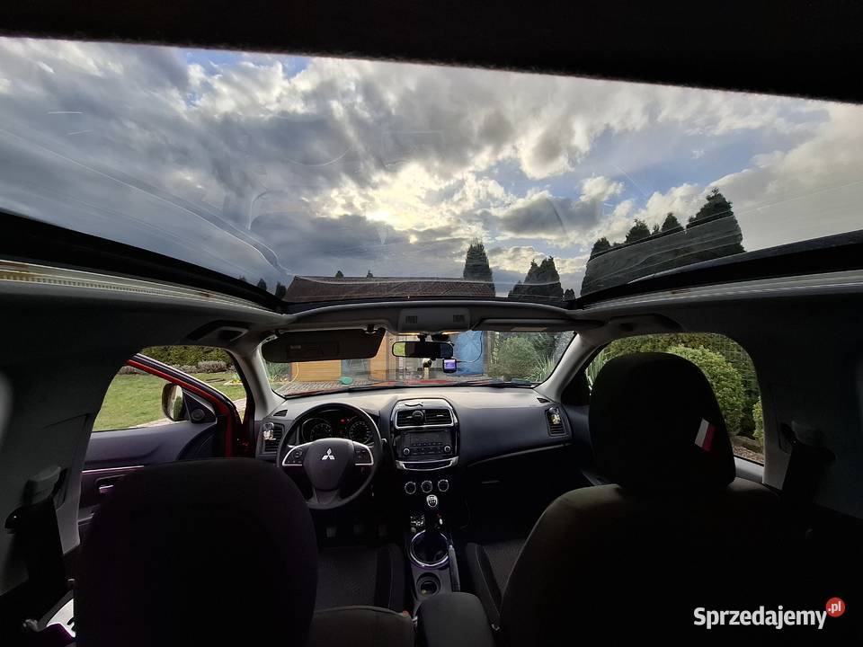 MItsubishi ASX 16 117 Salon Polska Szklany dach dolnośląskie Ujazd Górny sprzedam