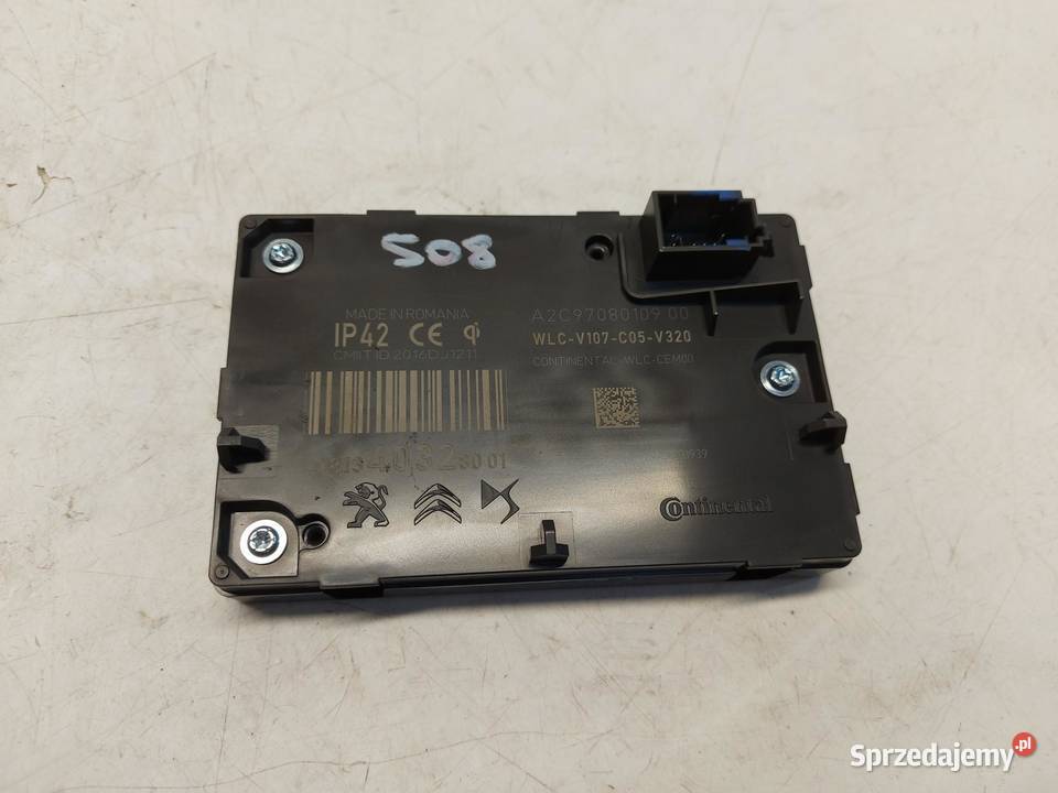 PEUGEOT 508 II Ładowarka indukcyjna 9813403280