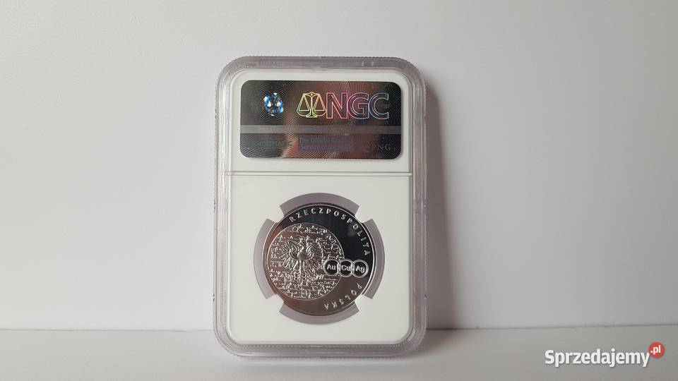 10 Mikołaj Kopernik 2017 NGC PF 70 Ag 925 srebro