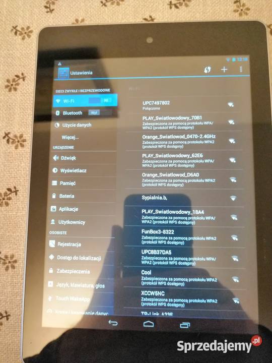 TABLET ICONIA A1810 16 GB Przekątna ekranu 8 Warszawa