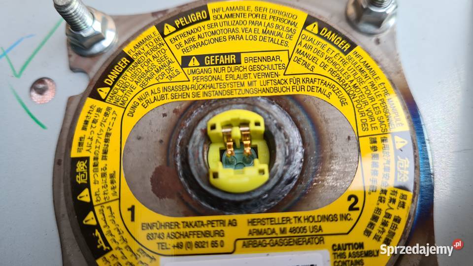 Mazda 6 GH LIFT poduszka powietrzna air bag osobowe dolnośląskie Legnica