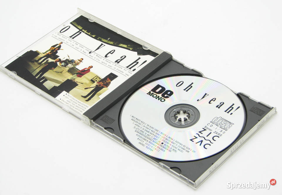 CD DE MONO Oh Yeah wydawnictwo ZICZAC CD190 Cielądz sprzedam