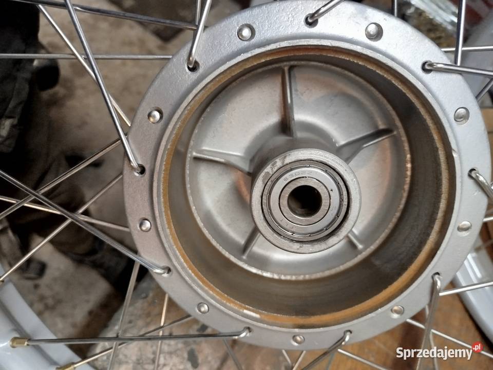 Koła wsk125 nierdzewne szprychy malowane obrecze Przyłęk