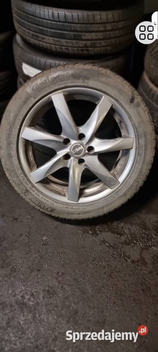 Alufelgi 18 cal 5x108 opony zimowe aluminiowe Samochodowe Trzebiatów
