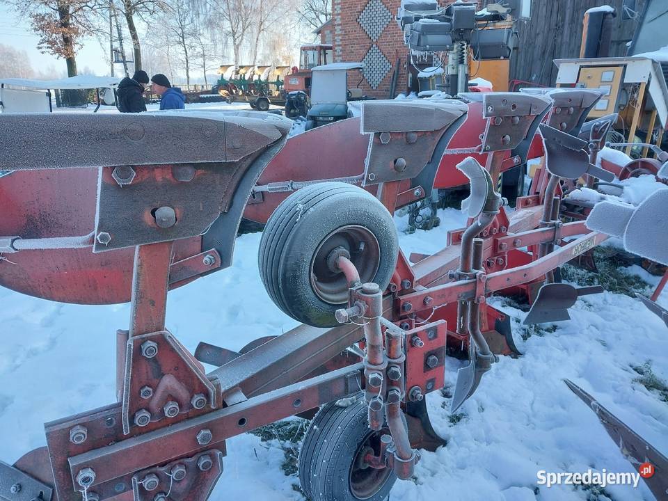 Pług obrotowy 4skibowy krone Rolnictwo Piotrków Trybunalski sprzedam