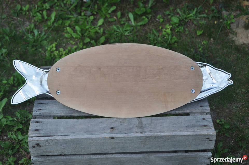 Duża drewniana deska RYBA 62x21 Akcesoria kuchenne Warszawa