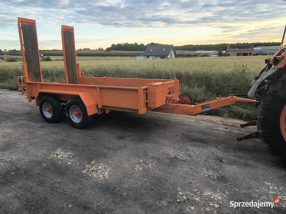 Przyczepa pod koparkę 3500kg Lawety sprzedam