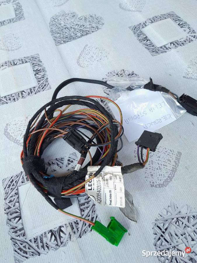 Mercedes W203 W209 wiązka podgrzewanych foteli Rok produkcji 2006 Gdańsk sprzedam