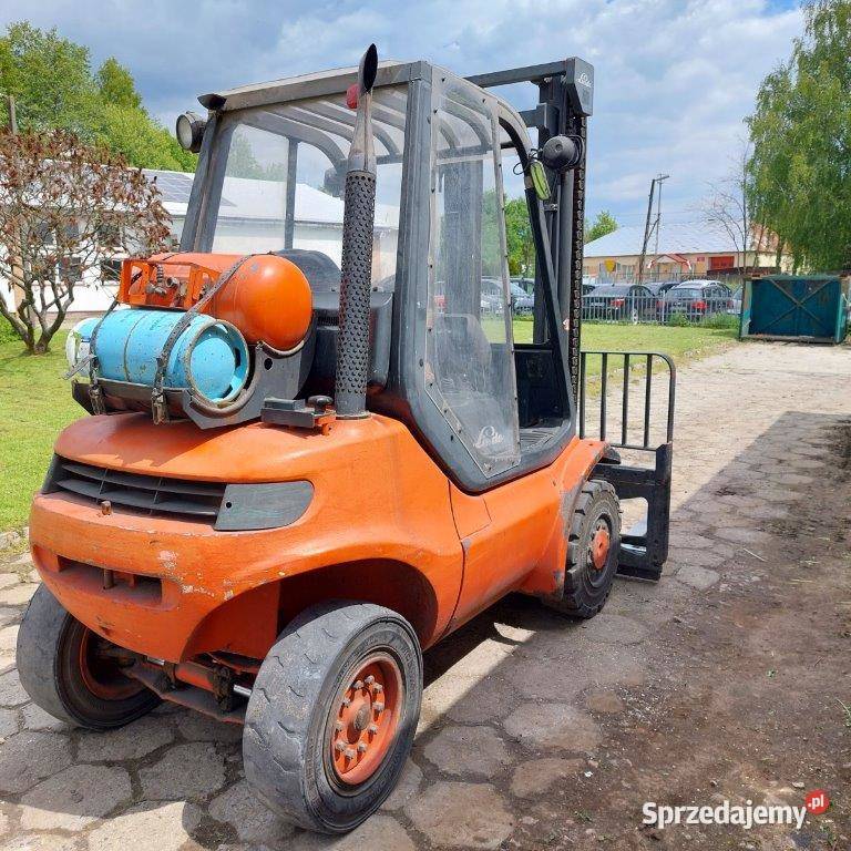 Wózek widłowy  LINDE H-35 T Rok prod. 2001 Remont w 2014 r. Paliwo LPG Brody Małe