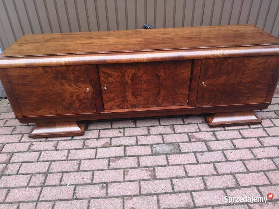 Komoda ARTDECO RTV Niska OrzechDąb 200 Solidna Swarzędz