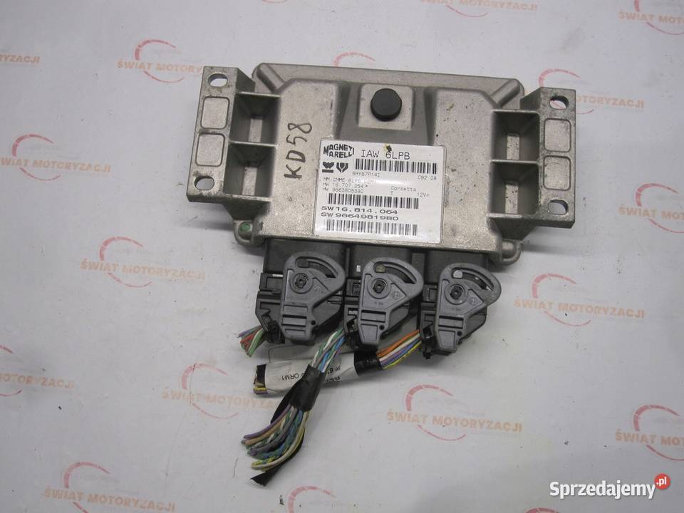 PEUGEOT CITROEN 18 16v komputer sterownik ECU świętokrzyskie Kielce
