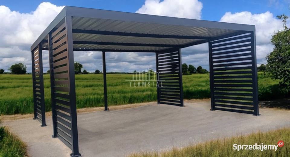 CarPort PREMIUM Wiata samochodowa 6x6 dodatkowa blacha łódzkie Bełchatów