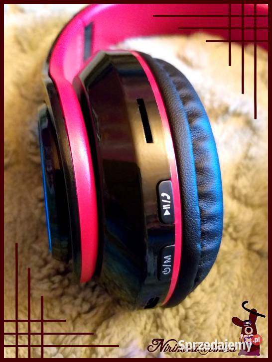 headphones nowe kompaktowe słuchawki nauszne BT Ruda Śląska sprzedam