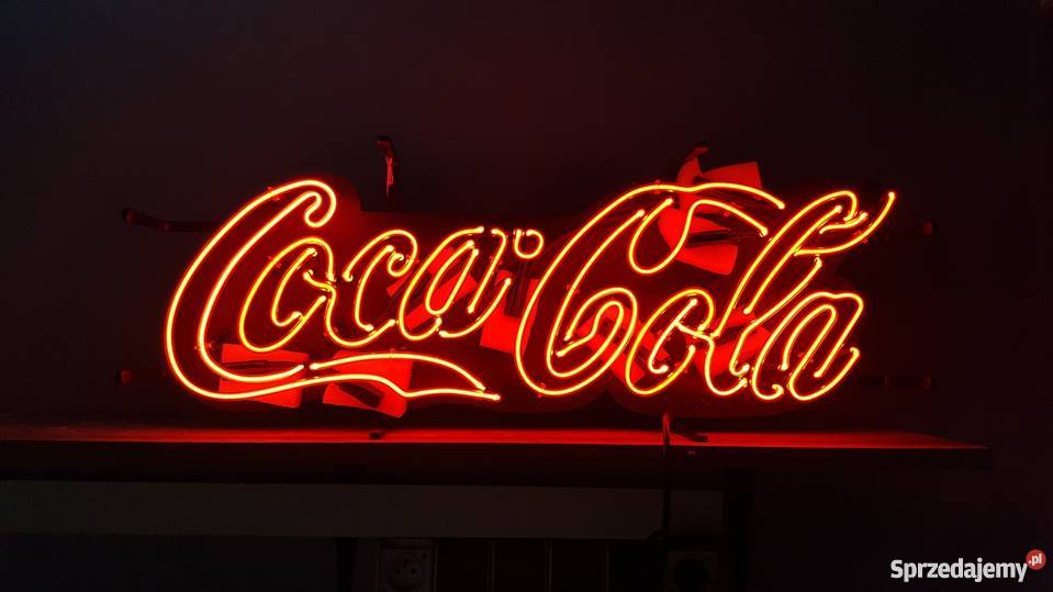 Neon Coca Cola wewnętrzny Warszawa