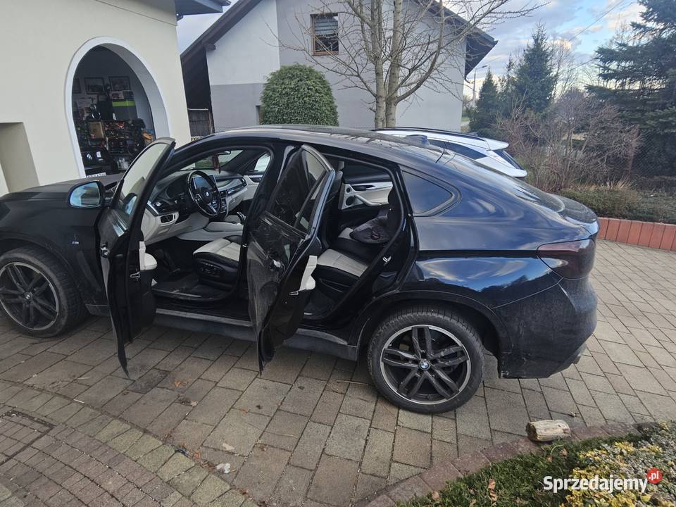 BMW X6 F16 2014 2019 44 xDRIVE 50i NAJBOGATSZA Czernica