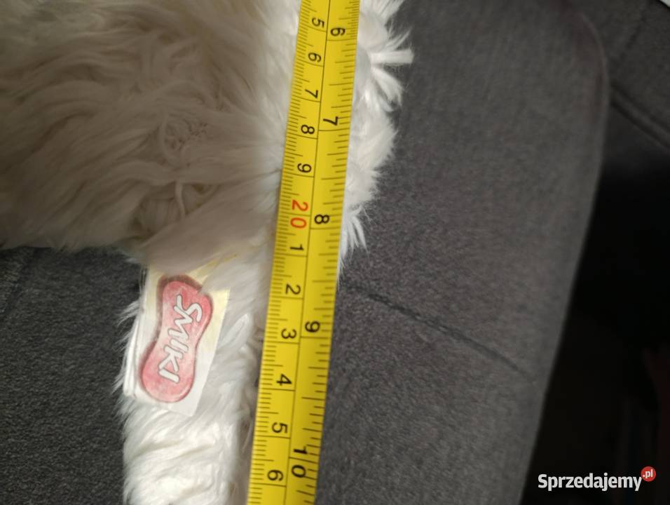 kot biały pluszak maskotka zabawka pluszowa Poznań