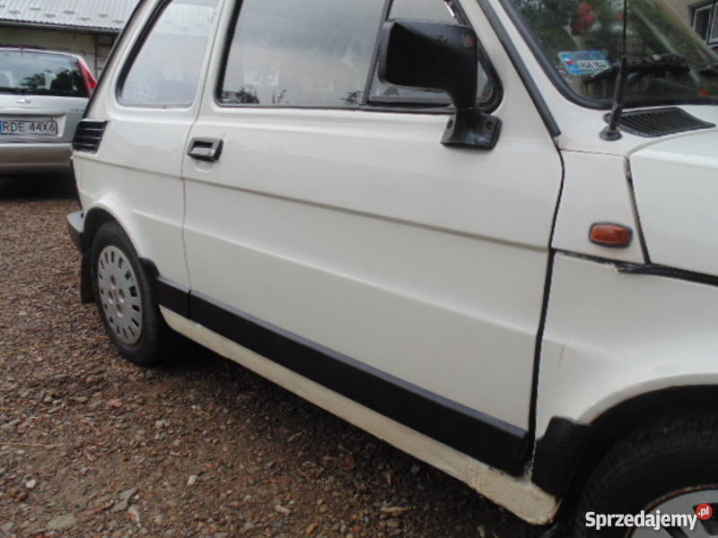 Fiat 126 p bis biały podkarpackie Jodłowa