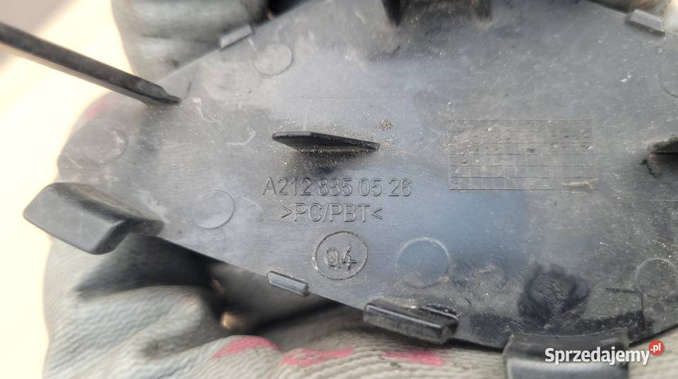 MERCEDES E KLASA W212 LIFT 1316 ZAŚLEPKA HAKA Pozostałe śląskie Ruda Śląska