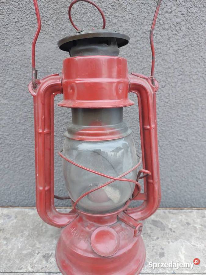 Stara polska lampa naftowa Jupiter 1 dekoracja pomorskie Tczew sprzedam