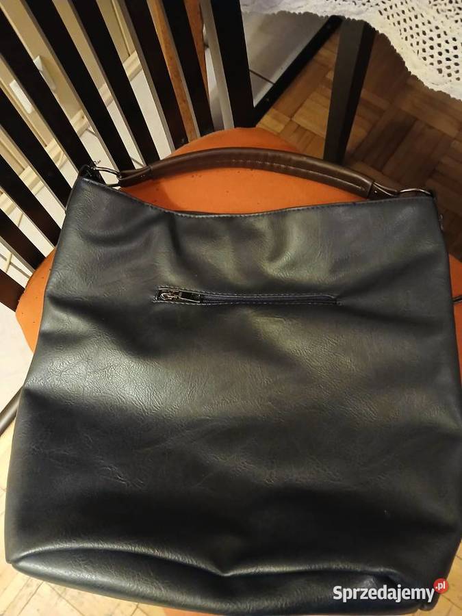 Torba damska przygaszony granat Moda i Styl