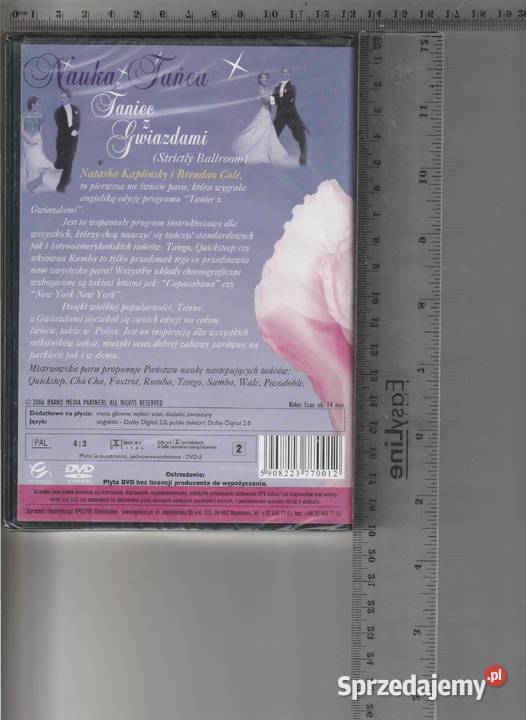 Kurs Taniec z Gwiazdami nauka tańca DVD DVD Pruszków