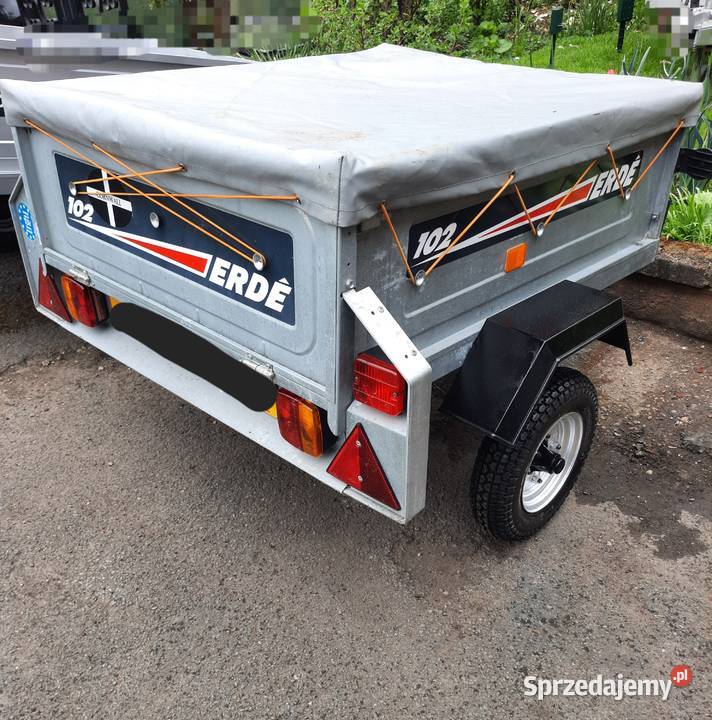 Przyczepka Erde102 wywrotka Burtowe i plandeki Będzin