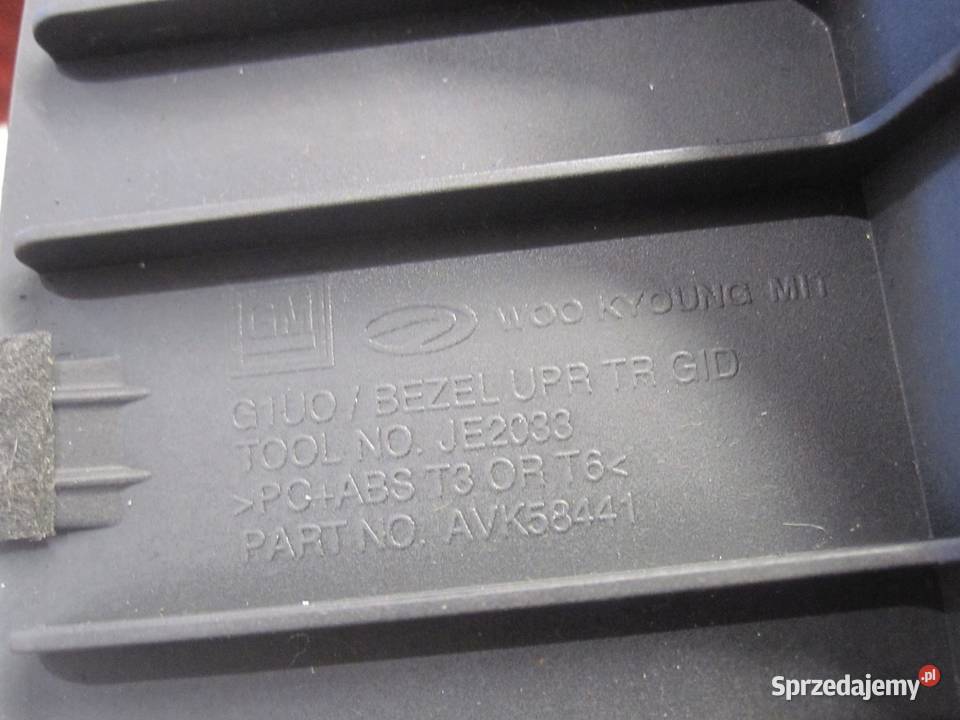 MOKKA A 13r ekran wyświetlacz 95088293 AME47762 osobowe Liczniki i zegary
