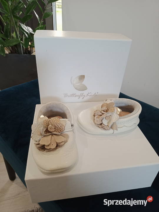 Skórzane niechodki Dla niemowląt Kalinówka