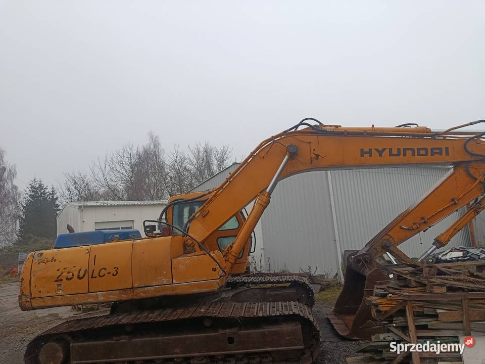 KOPARKA HYUNDAI 250 LC3 2002 Koparki dolnośląskie Legnica
