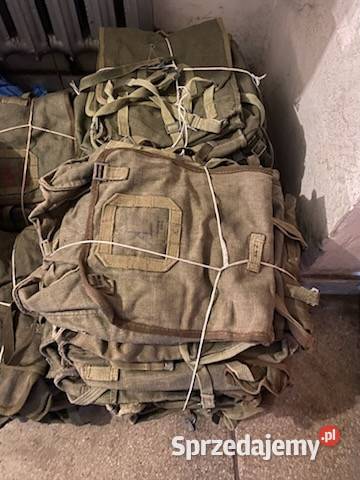 Plecak kostka LWP wojskowy plecak brezentowy z Wołomin