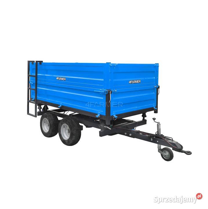 Przyczepa rolnicza dwuosiowa 25T z kiprem i podkarpackie Tajęcina sprzedam