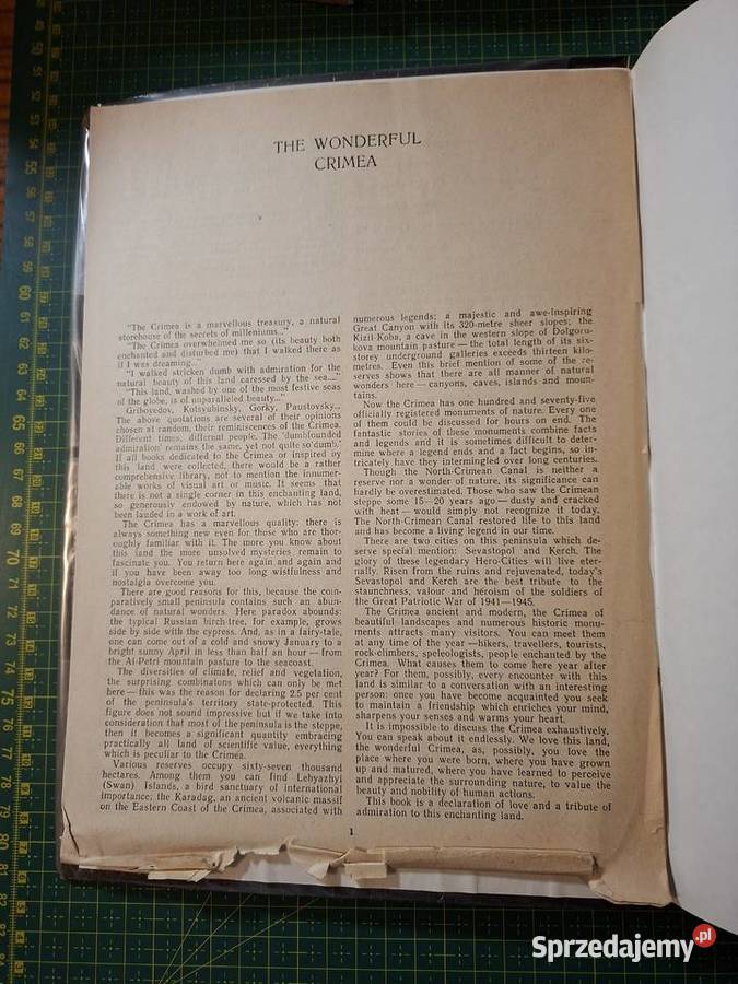 Krym album w j rosyjskim twarda Kraków