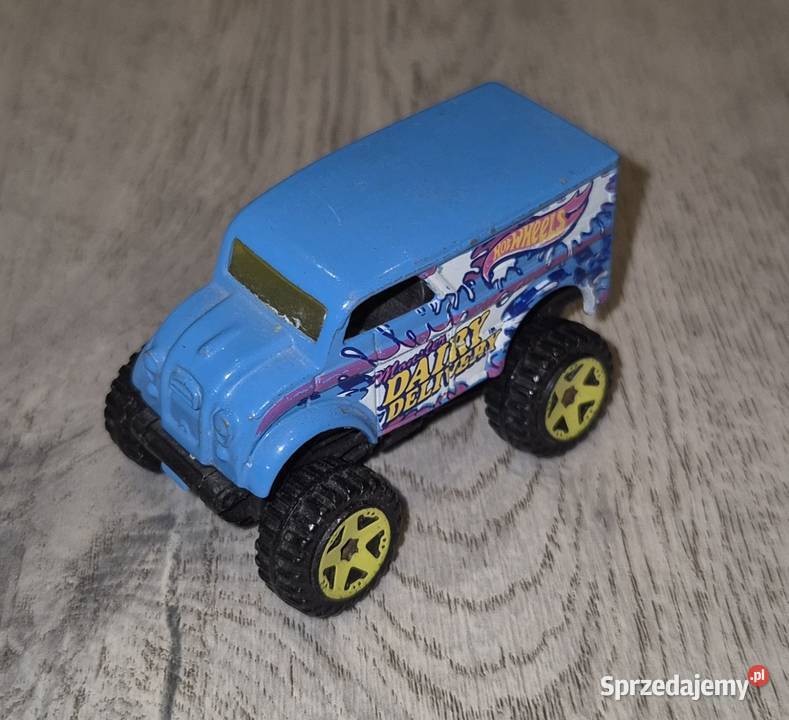 Autko samochód resorak Hot Wheels Monster Dairy Łódź
