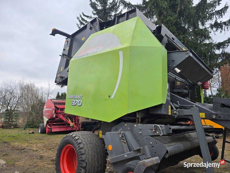 Prasa belarka Claas 370 Siatka Sznurek Rotor Rolnictwo
