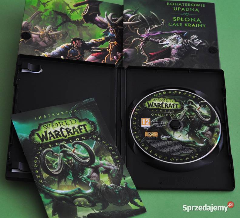 Warcraft Legion Artbook gra Koszalin sprzedam